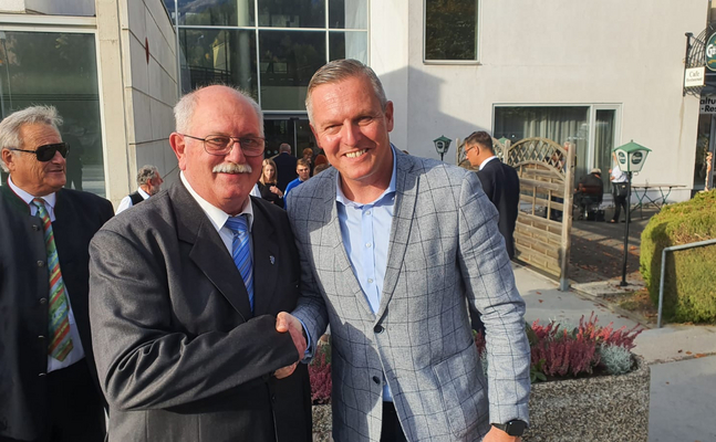 Mario Kunasek mit Peter Wober (©FPÖ Steiermark)